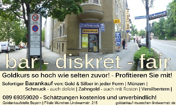 Goldankaufstelle Bayern / Filiale München in München - Logo