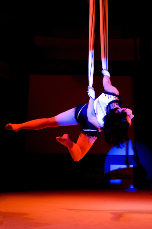 Luftartistik Janine Morell in Berlin - Logo