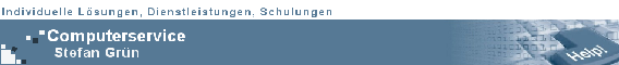 Computerservice Grün in München - Logo