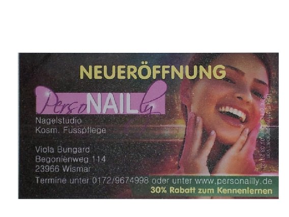 Personailly Nagelstudio in Wismar in Mecklenburg - Logo