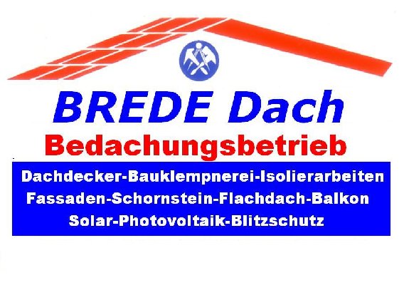 BREDE Dach Bedachungsbetrieb in Hoof Gemeinde Schauenburg - Logo