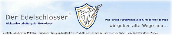 Der Edelschlosser in Furth im Wald - Logo