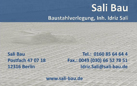 Sali Bau in Berlin - Logo