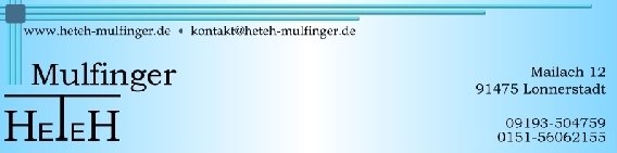 HeTeH - Mulfinger in Lonnerstadt - Logo