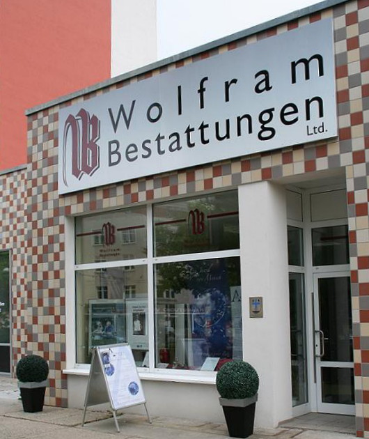 Wolfram Bestattungen Ltd. in Cottbus - Logo