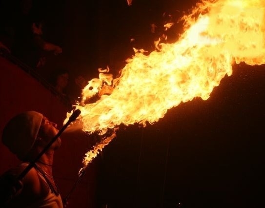 Geburtstagsfeuershow - das besondere Geburtstagsgeschenk in Dresden - Logo