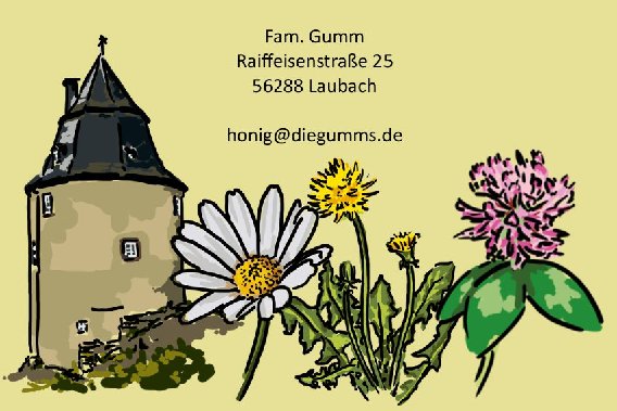 Hunsrücker Honig in Laubach bei Kastellaun - Logo
