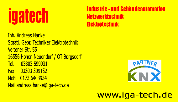 igatech, Inh. Andreas Hanke in Hohen Neuendorf - Logo