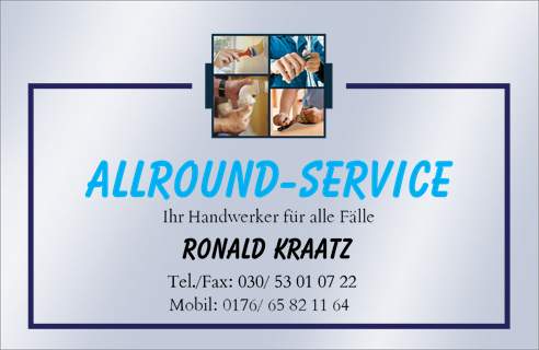 Allround-Service Ronald Kraatz in Berlin - Logo
