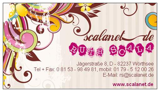 Ruth Scala, Scalanet Webdesign in Wörthsee - Logo