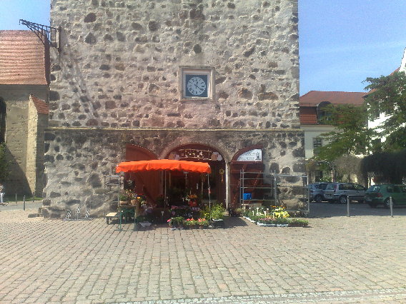 Turmgarten Genth in Zerbst in Anhalt - Logo