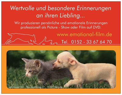 emotional-film Filmproduktion in Bernau bei Berlin - Logo