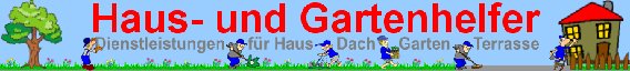 Haus- und Gartenhelfer Fa. Ronald Starck in Berlin - Logo