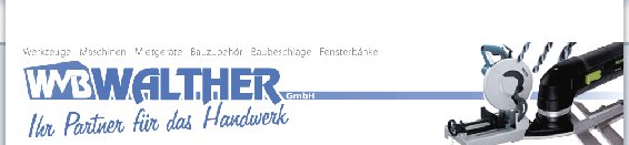 WMB Walther GmbH in Arnstadt - Logo