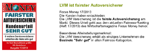 LVM-Servicebüro Blehm & Neb in Bielefeld - Logo