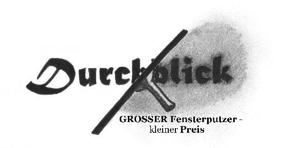 Durchblick - Glasreinigung in Wiehl - Logo