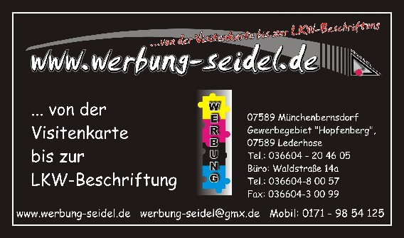 Werbung-Seidel in Münchenbernsdorf - Logo