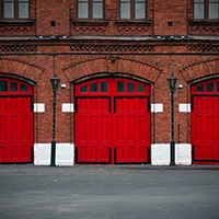 Feuerwehrgerätehaus in Langballig - Logo