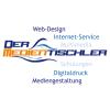 [der medientischler] in Werl - Logo