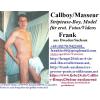 Callboy Frank,20cmx6cm,ausdauernd;verwöhnt solv.Dame o.Paar. Man-Strip,Model f.Foto/Video in Dresden - Logo