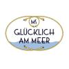 MS Glücklich am Meer in Schobüll Stadt Husum - Logo