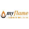 my-flame.de - Feuer ohne Rauch - Bio-Ethanolkamine in Pinneberg - Logo