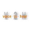 voice to hear - Sprecherstudio mit SprecherInnen in Berlin - Logo