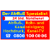 Rohrreinigung und Kanalreinigung Köln Tel.0800-100 00 06 (gebührenfrei) in Köln - Logo