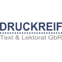 DRUCKREIF Text & Lektorat GbR in Trier - Logo