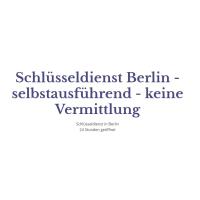 Schlüsseldienst Berlin - selbstausführend - keine Vermittlung in Berlin - Logo