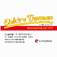 Elektro Thomsen GmbH & Co. KG in Ostenfeld Husum - Logo