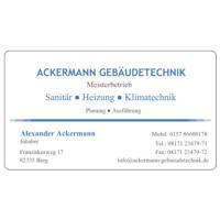 ACKERMANN Gebäudetechnik in Berg am Starnberger See - Logo
