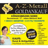 A-Z-Metall Goldankauf in Augsburg, Königsbrunn, Bobingen in Königsbrunn bei Augsburg - Logo