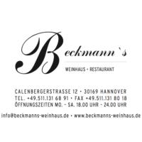 Beckmanns Weinhaus in Hannover - Logo