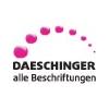 Daeschinger - alle Beschriftungen in Augsburg - Logo