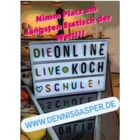 Die Online LIVE Kochschule in Düsseldorf - Logo