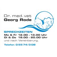 Tierarztpraxis Dr. med. Vet. Rode in Oedelsheim Gemeinde Wesertal - Logo