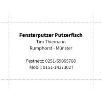 Fensterputzer Putzerfisch - Tim Thiemann in Münster - Logo