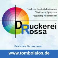 Vereinslose & Tombola Lose - Druckerei Verlag Erich Rossa in Passau - Logo