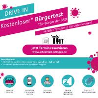 Schnelltest Zentrum Ratingen DRIVE-IN in Ratingen - Logo