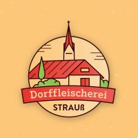Dorffleischerei Strauß in Zarnekow Gemeinde Karlsburg - Logo