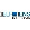 11punkt1 Licht Werbung in Schwarzenbek - Logo