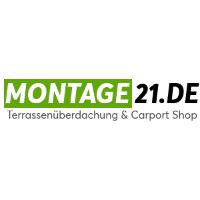 Terrassenüberdachung nach Maß Montage21.de in Duisburg - Logo