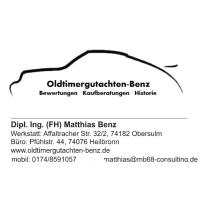 Oldtimergutachten Benz in Obersulm - Logo