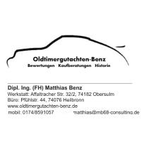 Oldtimergutachten Benz in Obersulm - Logo