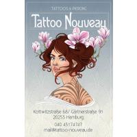 Tattoo Nouveau Inh. Lisa Tangermann Tätowierungen in Hamburg - Logo