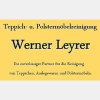 Leyrer Werner Teppichboden- u. Polstermöbelreinigung in Hamburg - Logo
