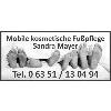 Mobile kosmetische Fußpflege Sandra Mayer in Eisenberg in der Pfalz - Logo