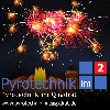 Pyrotechnik im Quadrat in Mannheim - Logo