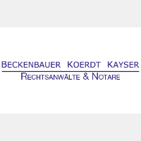 Beckenbauer, Koerdt u. Kayser Rechtsanwälte und Notare in Menden (Sauerland) - Logo